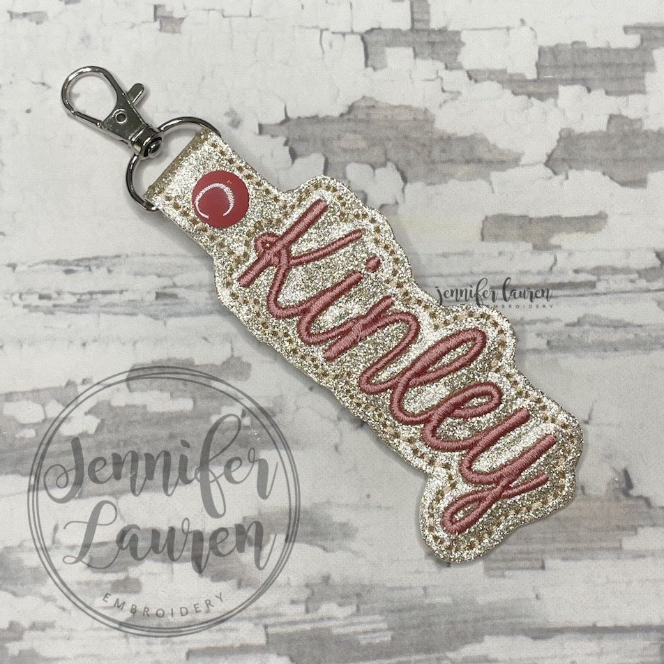 Outlined name tag - custom