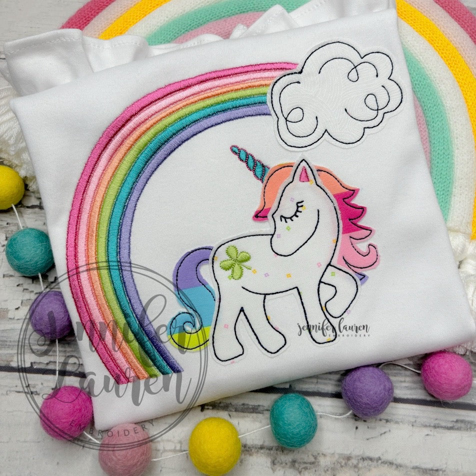 Unicorn rainbow shirt