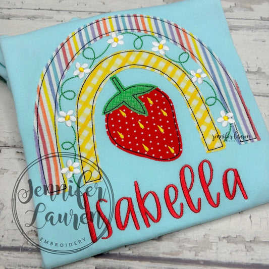 Strawberry rainbow shirt