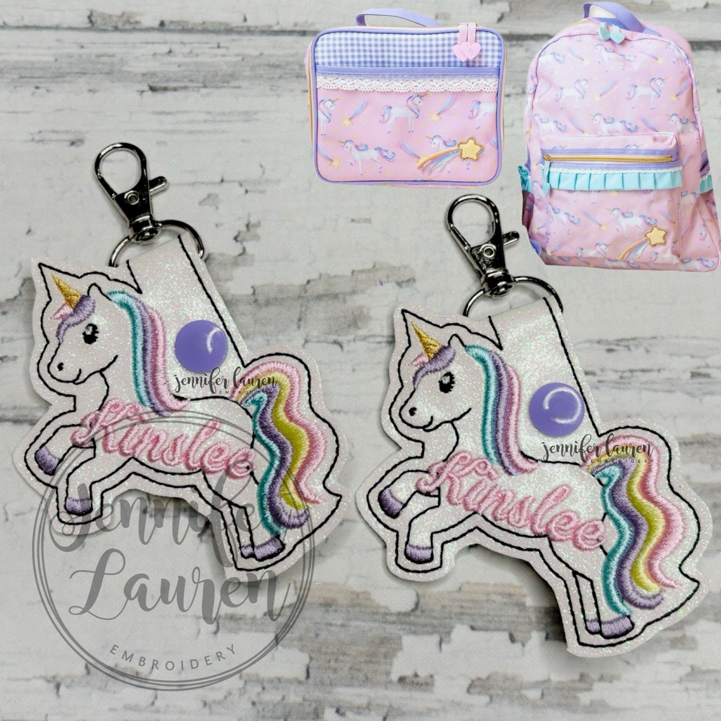 Unicorn name tag M2M L&G mystical unicorn