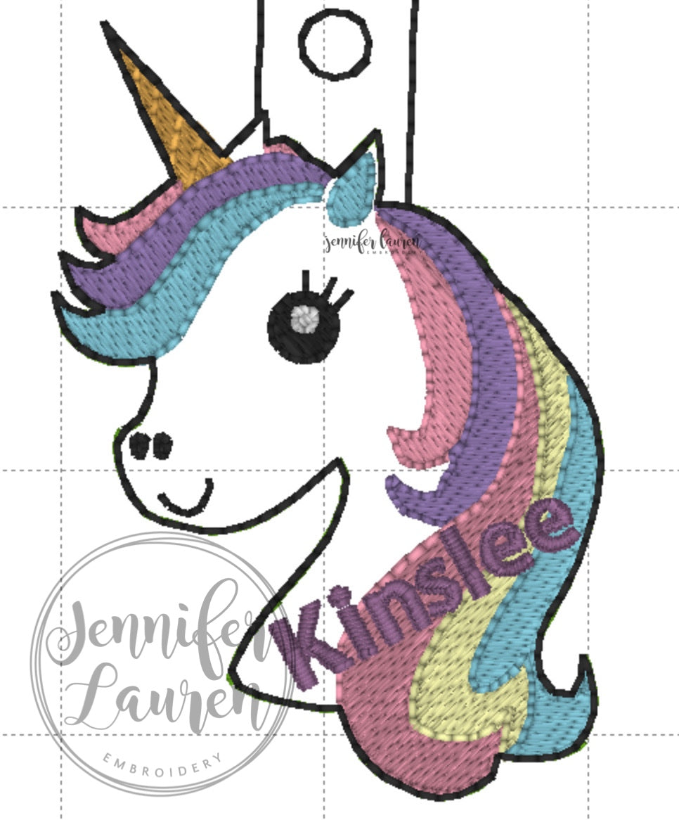 Unicorn name tag M2M L&G mystical unicorn