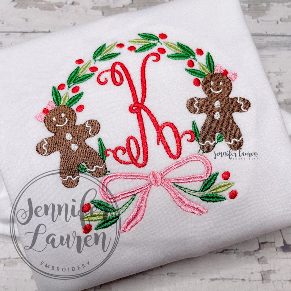 Gingerbread frame shirt