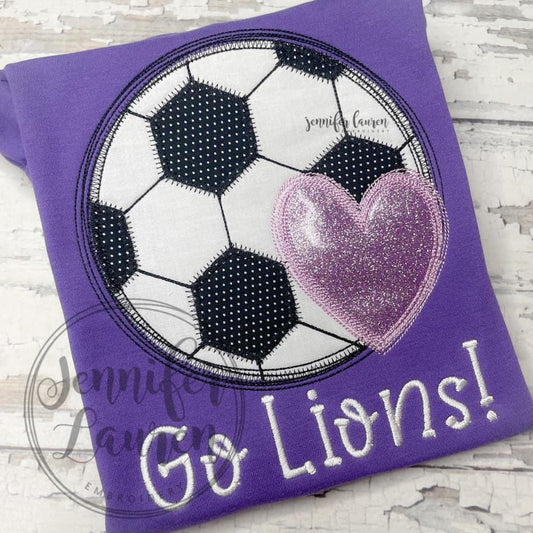 Soccer heart shirt