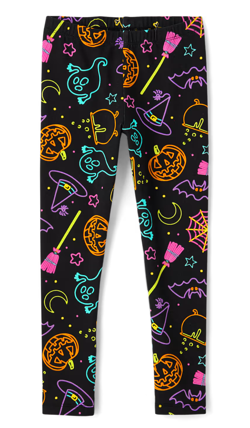 Jack o lantern candy shirt and leggings