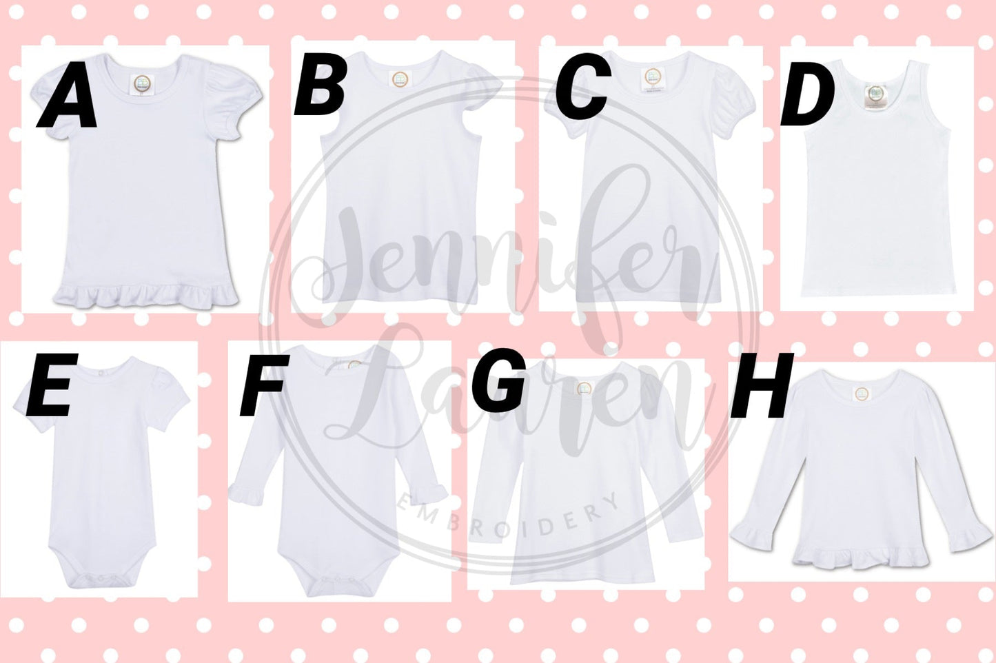 Christmas lights name shirt - pastel