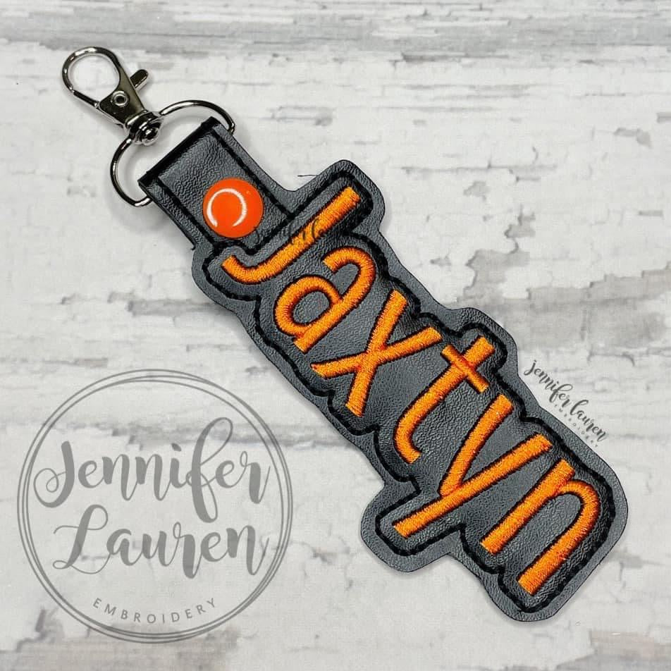 Outlined name tag - custom