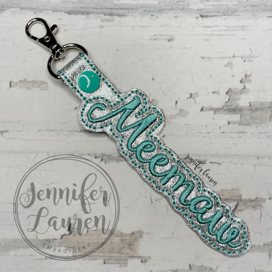 Outlined name tag - custom