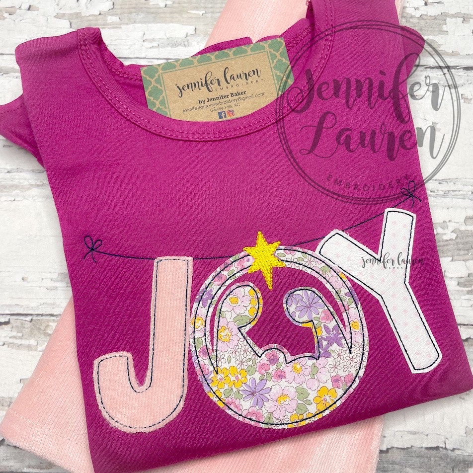 JOY nativity shirt M2M MJ