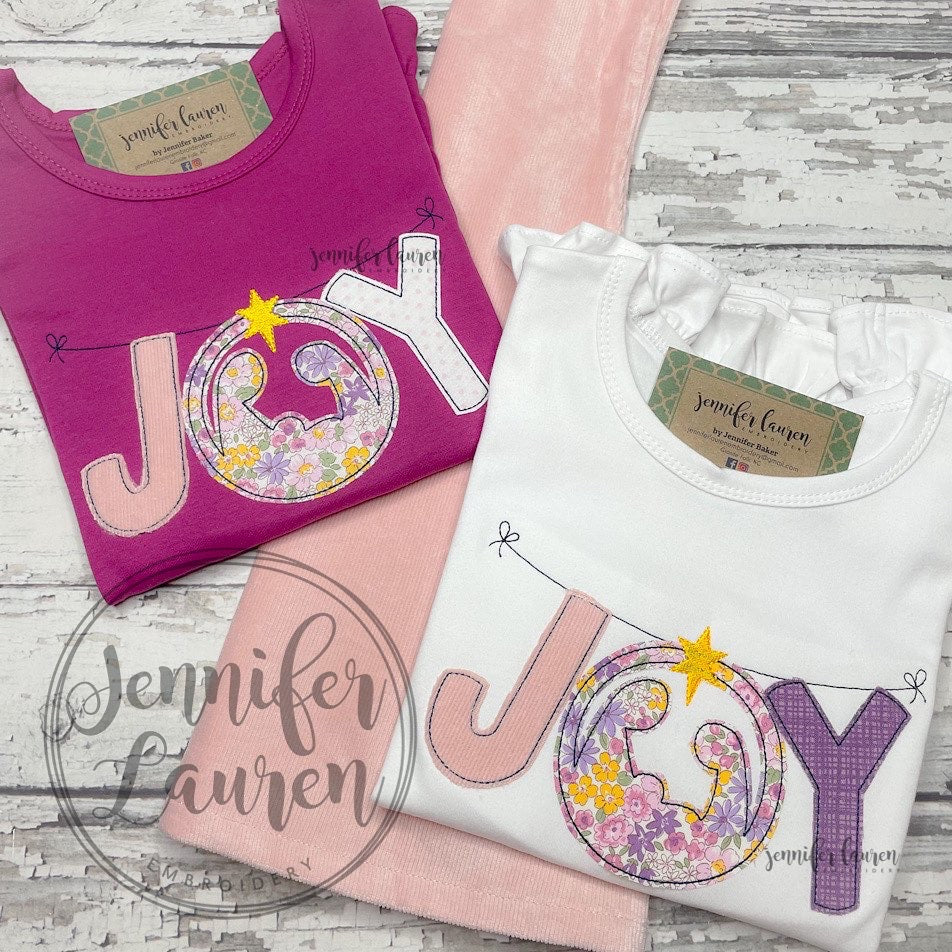 JOY nativity shirt M2M MJ