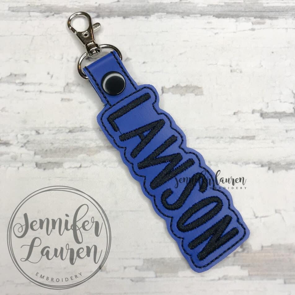 Outlined name tag - custom