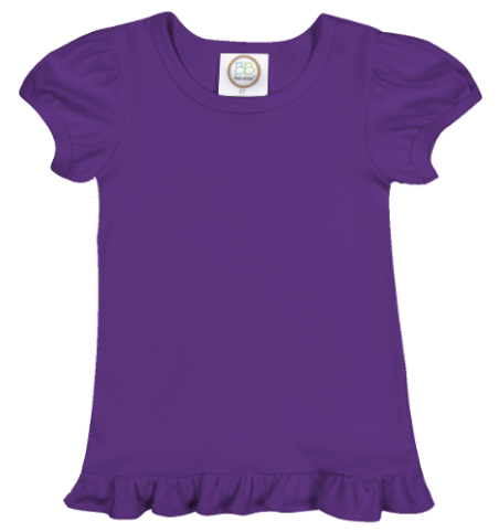 Applique Halloween name shirt - ruffle