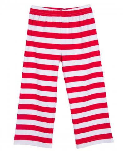 Stripe unisex pants