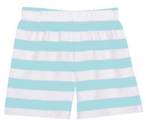 Stripe unisex shorts