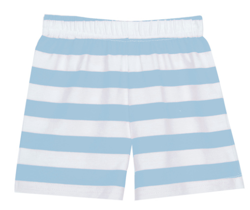 Stripe unisex shorts