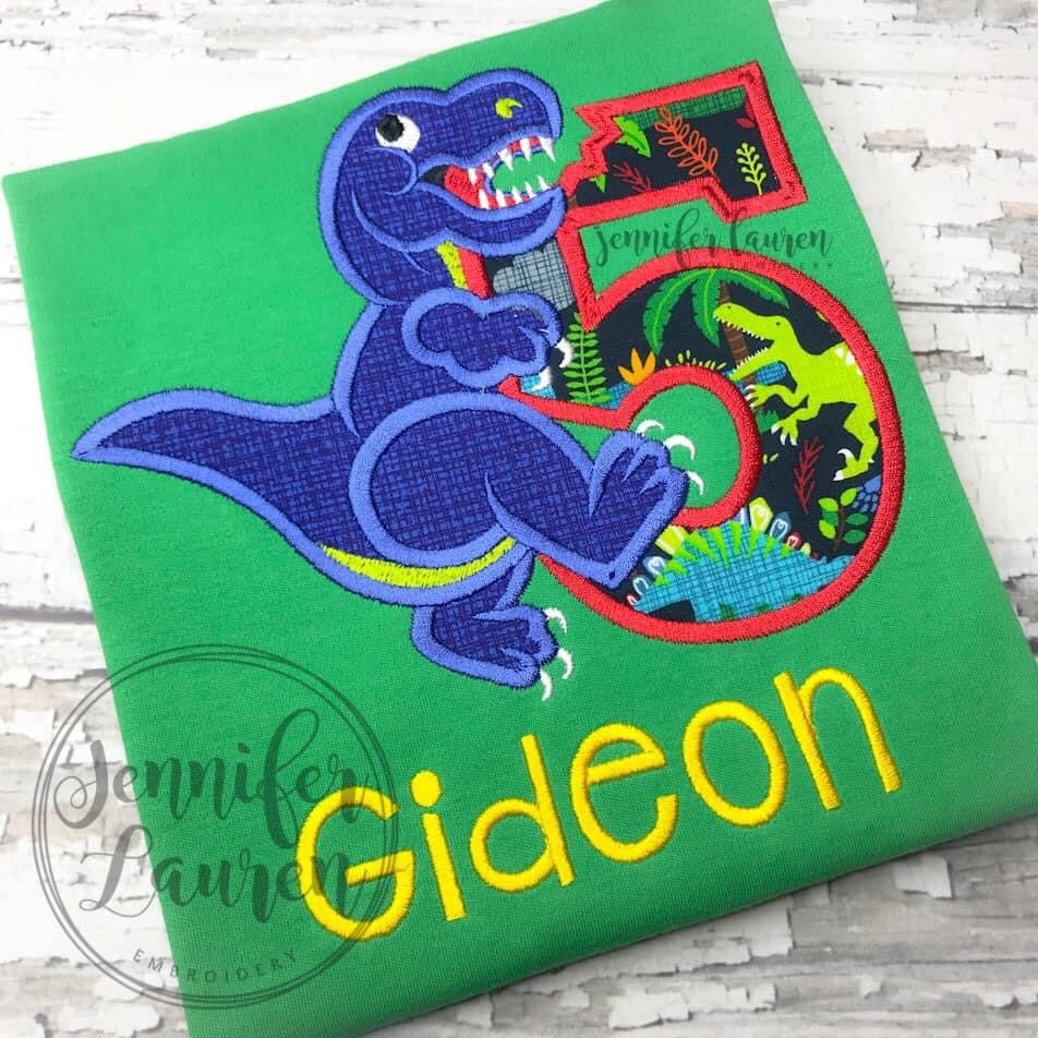 Dinosaur Birthday unisex shirt