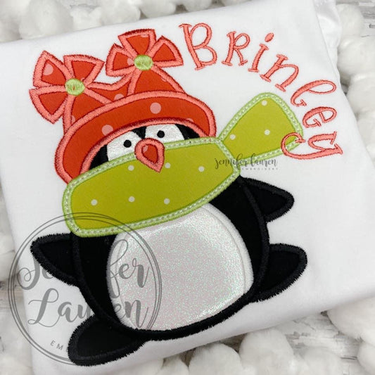 Winter penguin shirt M2M MJ