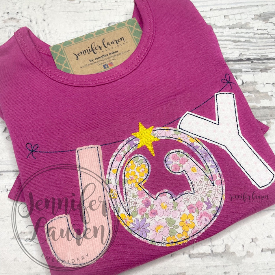 JOY nativity shirt M2M MJ