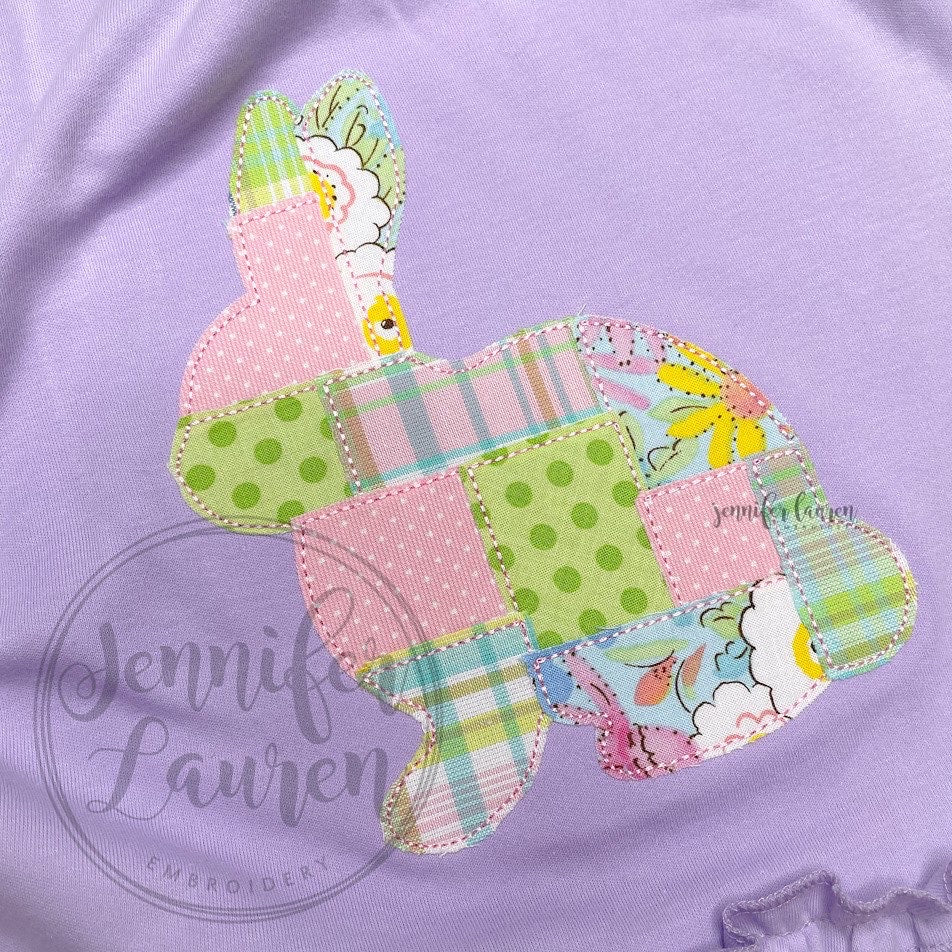 Patchwork Bunny dress