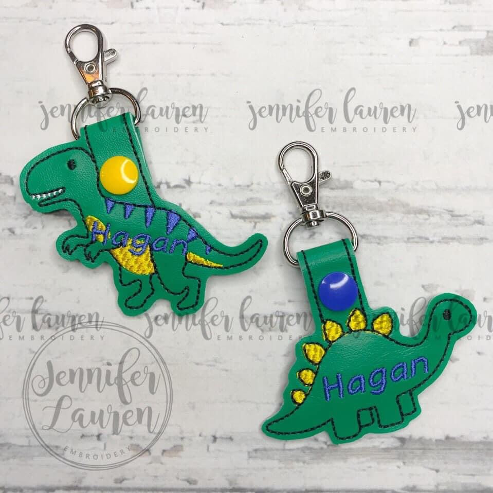 Dinosaur name tag