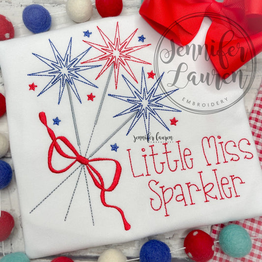 Little Miss Sparkler shirt