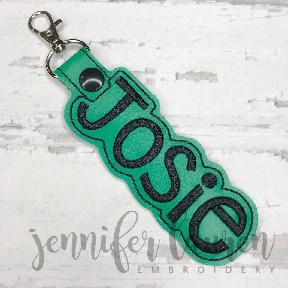 Outlined name tag - custom