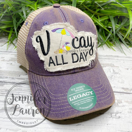 Hat - Vacay all day patch