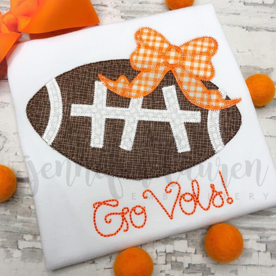 Football bow shirt