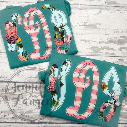 Applique Monogram shirt M2M MJ